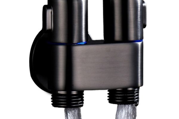 Wall Mounted Double Outlet Bathroom Valve For Sinks Basins Toilets And Showers